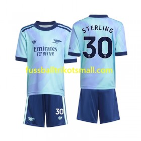 Fußballtrikots Arsenal Sterling 30 Kinder 2024-2025 Kurzarm 3rd trikot kaufen
